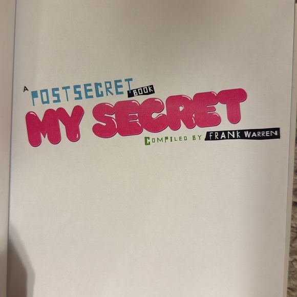 Post Secret MY SECRET Book - Picture 4 of 12